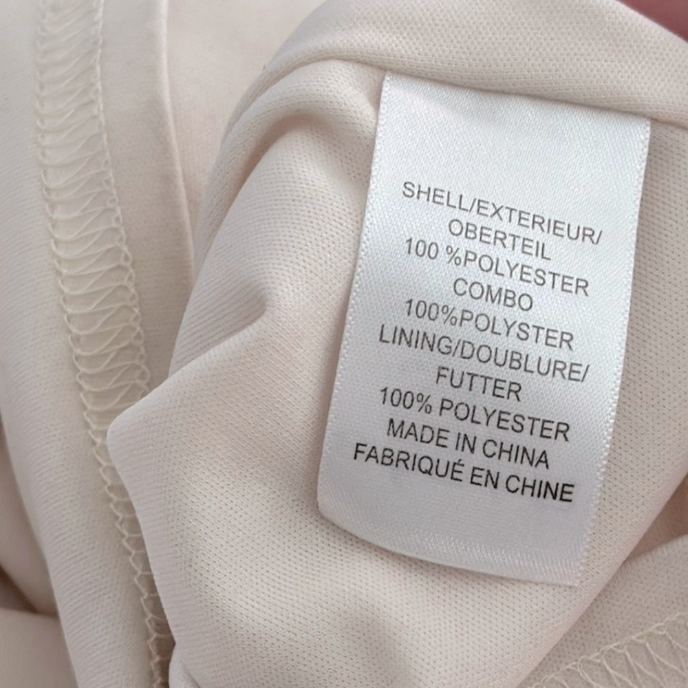 Hailey Logan by Adrianna Papell Ivory Dress NWT - Women’s Size 9/10 - Picture 7 of 8